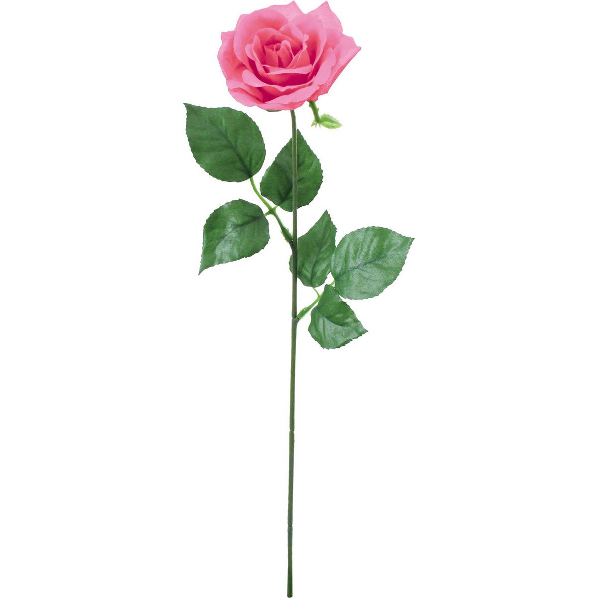 【造花】YDM/シングルローズ ピンク/FF-3092P【01】【取寄】 造花（アーティフィシャルフラワー） 造花 花材「は行」 バラ
