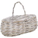 SG Wonder zone/VineWireBasket WhiteWash /638-001W【07】 花器、リース 花かご・フラワーバスケット その他 花かご