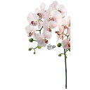 【造花】アスカ/コチョウラン×8 つぼみ×4 ホワイトパープル/A-34707-17P【01】 造花(アーティフィシャルフラワー) 造花 花材「か行」 コチョウ...
