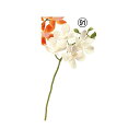 【造花】アスカ/モカラ×4 つぼみ×3 アイボリー/A-34705-91【01】 造花(アーティフィシャルフラワー) 造花 花材「ら行」 ラン(蘭)・オーキッド