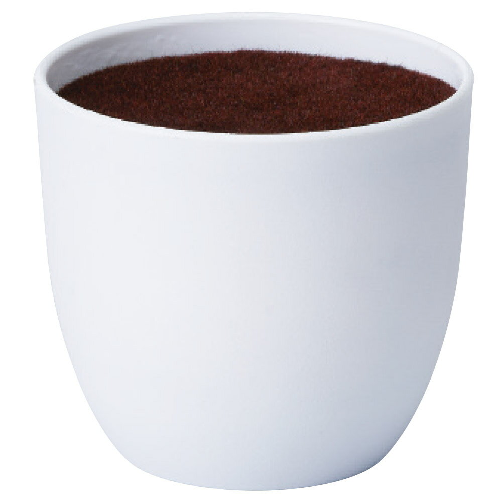 アスカ/ポット ホワイト/A-10712-1【01】 造花（アーティフィシャルフラワー） 造花葉物 造花・人工観..