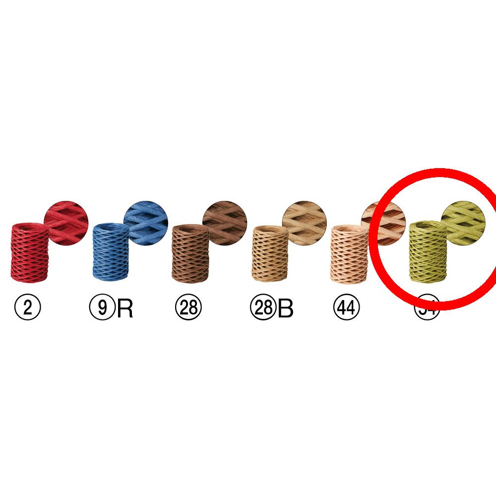 【サイズ】L3000 W0.2cm素材：ペーパー・ワイヤー・ロールタイプのリボンに関しましては製造工程上やむを得ず繋ぎ目が入る場合がございます。・製造ロットの違いにより、色に誤差が生じる場合がございます。【お取り寄せ商品について】※こちらはお取り寄せ商品となります。現在メーカーデータ上在庫のあるものを掲載させて頂いておりますがメーカー実在庫の欠品等によりご注文いただいた後に欠品が発生する場合がございます。その場合にはメールにてご案内をさせて頂きます。/【VAR：80780】date20240221リボン ラフィア/