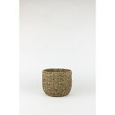 FourSeasons/SG-906 P付/SG-906【01】 花器、リース 花かご・フラワーバスケット シーグラスバスケット