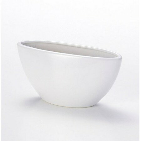 LEOタカオカ/フラワーベース 白/T-1890【01】 花器、リース 花器・花瓶 陶器花器