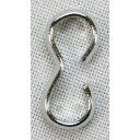 NBK日本紐釦貿易/3の字かん 20個 0610-540 シルバー/KE527-S【10】 手芸用品 アクセサリー アクセサリーパーツ 手作り 材料