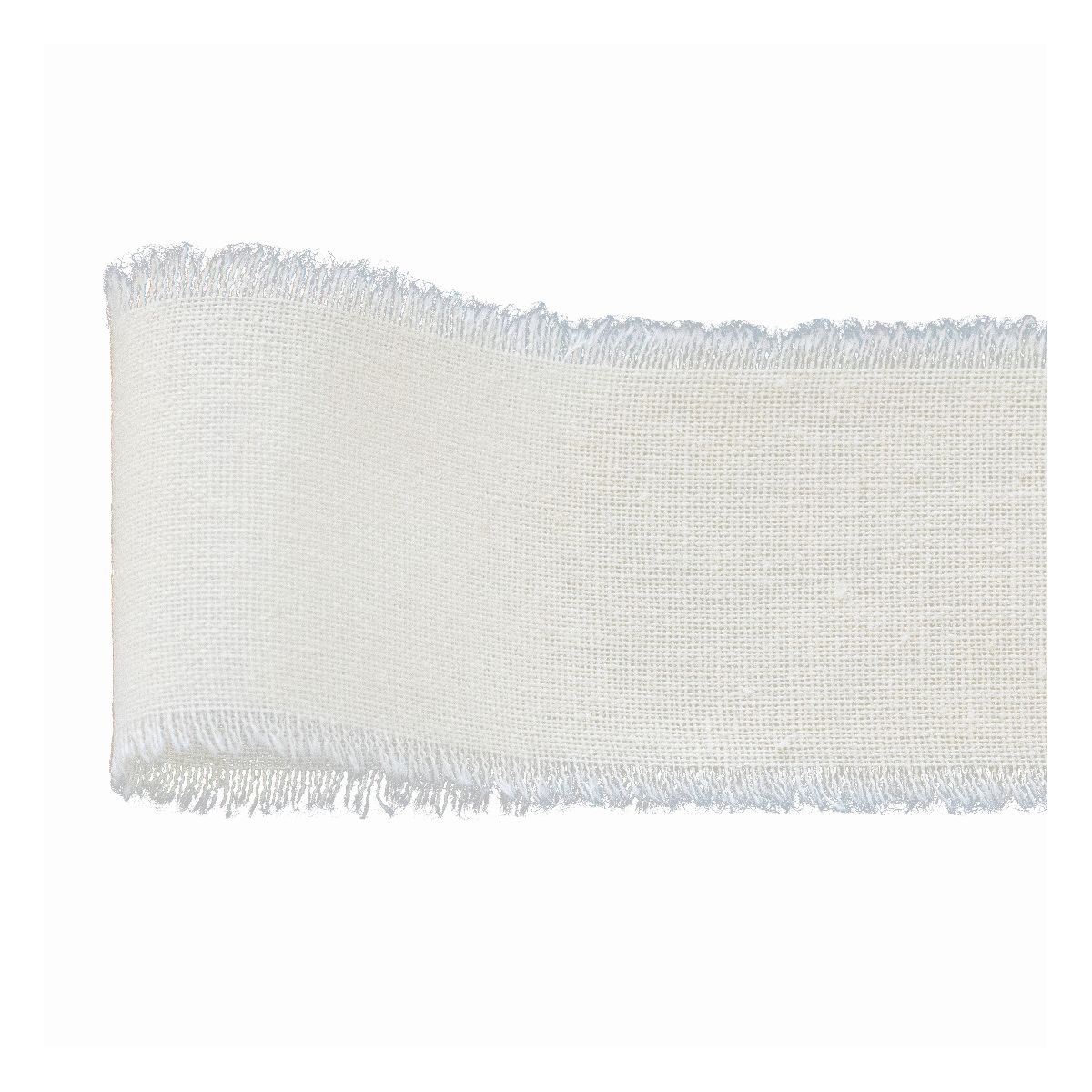 青山リボン/コットンフリンジプチロール #002 38x4.2/460-2【01】 リボン デザインリボン ナチュラルデザインリボン