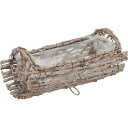 NatureDesigns/ココ・チューブ・小 ナチュラル/45675【01】 花器、リース 花かご・フラワーバスケット その他 花かご