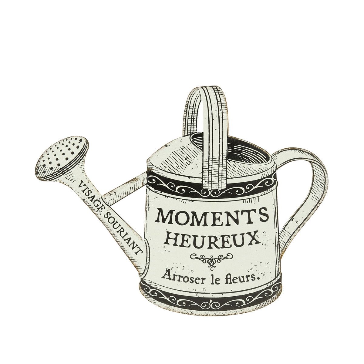 CARNAC/フランソワプレートH－IV アイボリー/HSRT08IV【01】【取寄】 ガーデニング・園芸用品 ガーデニング雑貨・オーナメント サイン・プレートのサムネイル