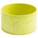 ホワイエ/重ねて収納SK浅型ラウンドφ14ライム/3D00060LI【07】 花器、リース 花器・花瓶 プラスチック・アクリル花器
