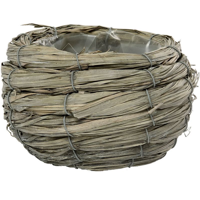 ホワイエ/MH浅丸クールSS/7700132【07】 花器、リース 花かご・フラワーバスケット その他 花かご