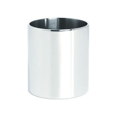 ホワイエ/ステンレス円柱4．5x5/5510012【07】 花器、リース 花器・花瓶 ブリキ・アイアン