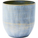 ホワイエ/鉄のポットMC円形アールメタルGLW/3200036GLW【07】 花器、リース 花器・花瓶 ブリキ・アイアン