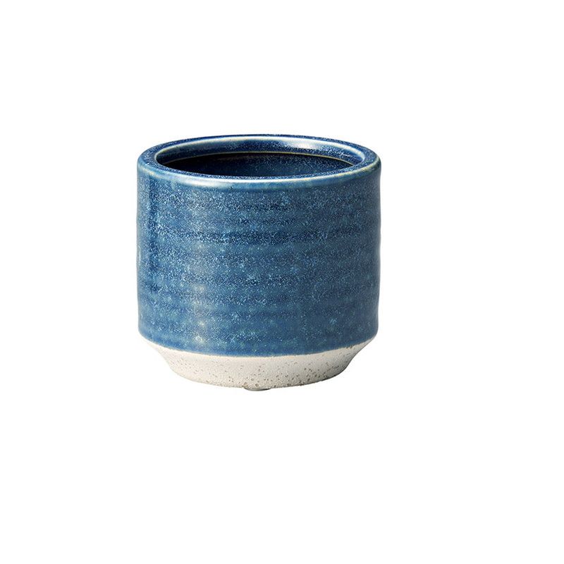 植木鉢 おしゃれ 友膳/ラウンドMBL/TQ659【01】 ガーデニング・園芸用品 フラワーポット 陶器・セラミ..