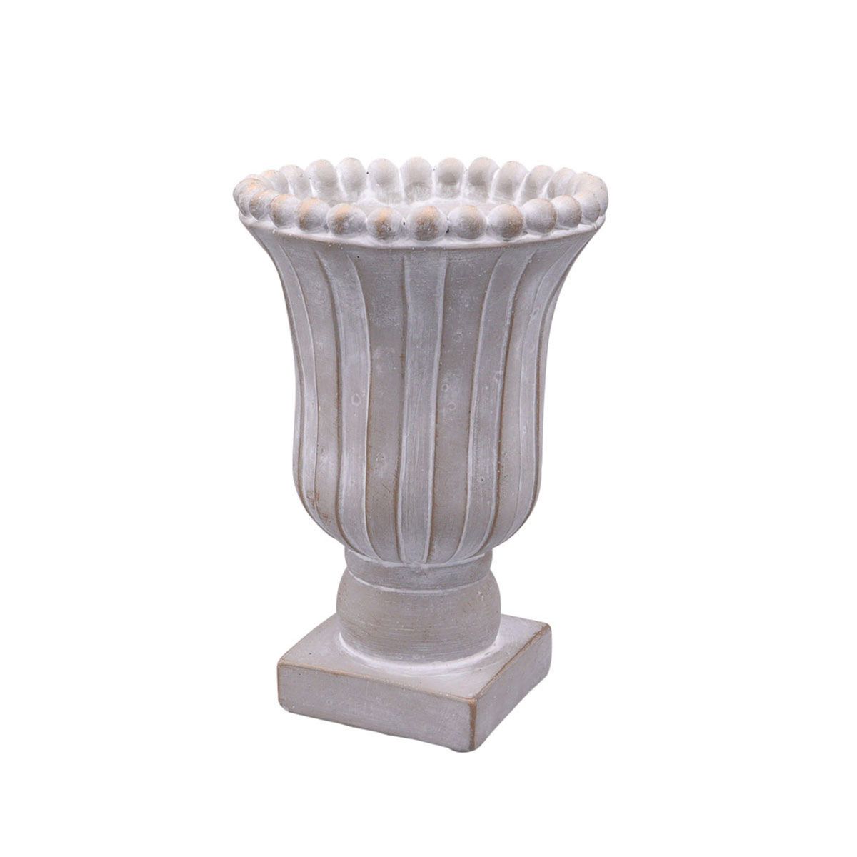 DELLKI/トネールスタンドロング S－WH/ER83WH【07】【取寄】 ガーデニング・園芸用品 植木鉢・フラワーポット セメント鉢のサムネイル