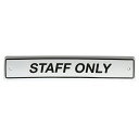 ダルトン/ENAMELED SIGN STAFF ONLY/H20-0145SO【07】 店舗ディスプレイ・店内装飾 店舗看板・プレート その他(3)