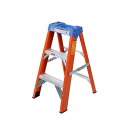 ダルトン/FIBER LADDER 3STEPS ORANGE/Y-0604-3OR【08】 店舗ディスプレイ・店内装飾 店舗家具・什器・収納 脚立・はしご・ラダー