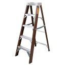 ダルトン/FIBER LADDER 5STEPS BROWN/Y-0604-5BR【08】 店舗ディスプレイ・店内装飾 店舗家具・什器・収納 脚立・はしご・ラダー