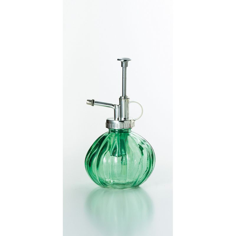 エイチツーオー/ガラス霧吹き パステルグリーン/H1656【01】[6個] 花資材・フローリスト道具 生け花・..