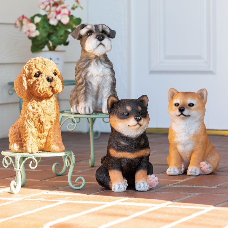 エイチツーオー/ラブリードック プードル/HH30402【01】 ガーデニング・園芸用品 ガーデニング雑貨・オーナメント 置物・オーナメント