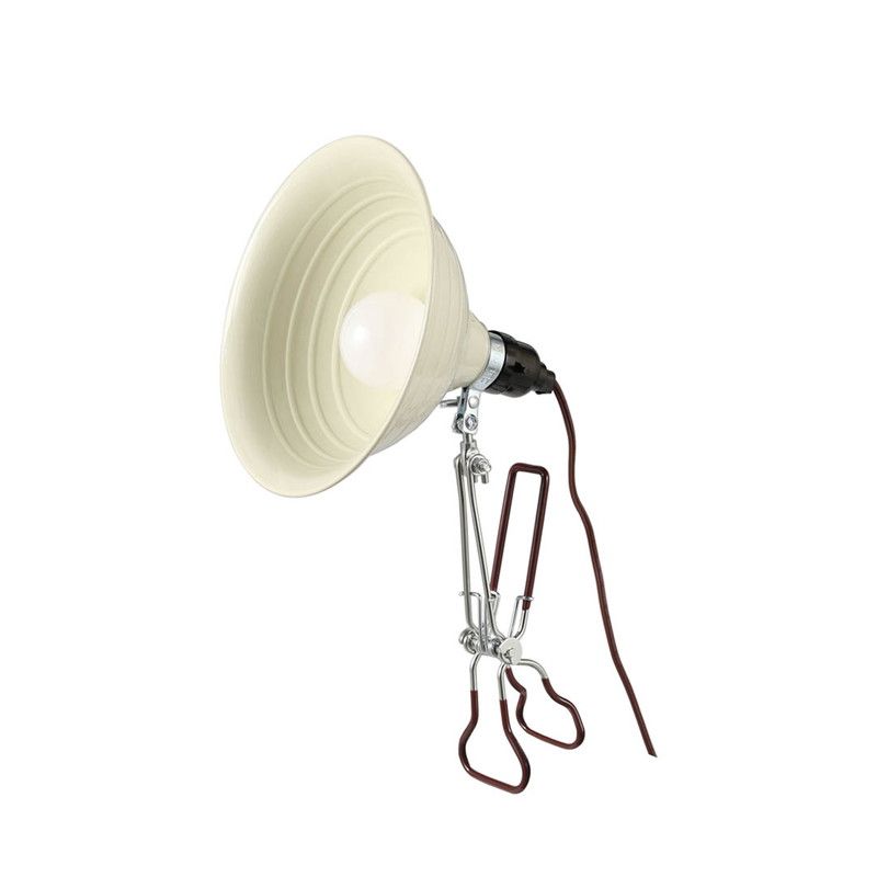 ダルトン/ALUMINUM CLIP LAMP M/IVORY/DS-0630M/IV【07】【取寄】 店舗ディスプレイ・店内装飾 店舗家具・什器・収納 ライト・照明器具