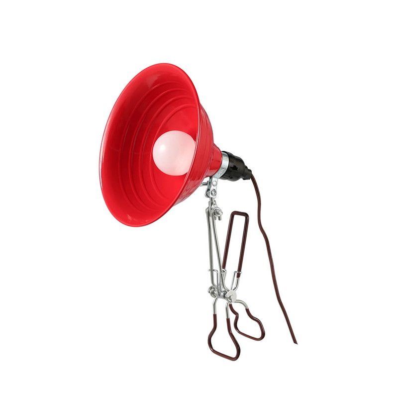 ダルトン/ALUMINUM CLIP LAMP M/RED/DS-0630M/RD【07】【取寄】 店舗ディスプレイ・店内装飾 店舗家具・什器・収納 ライト・照明器具