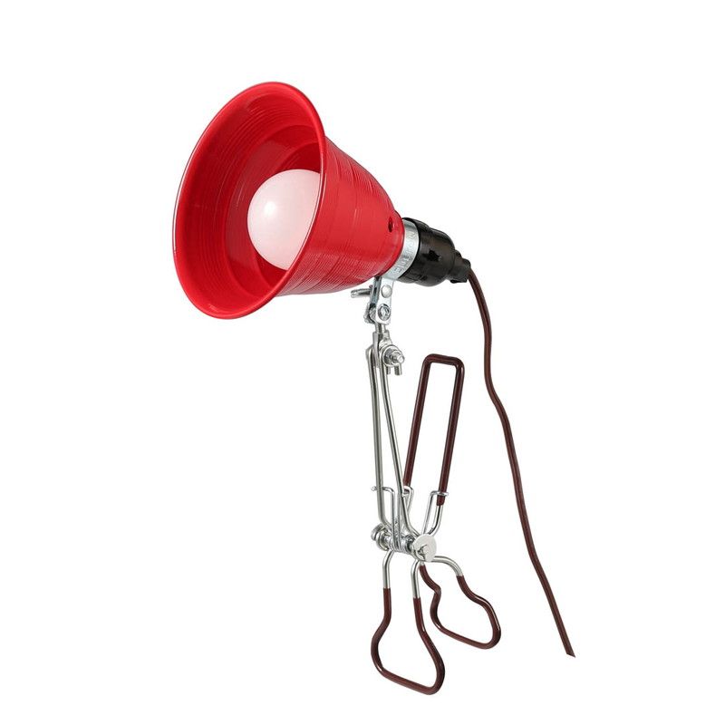 ダルトン/ALUMINUM CLIP LAMP S/RED/DS-0630S/RD【07】【取寄】 店舗ディスプレイ・店内装飾 店舗家具・什器・収納 ライト・照明器具
