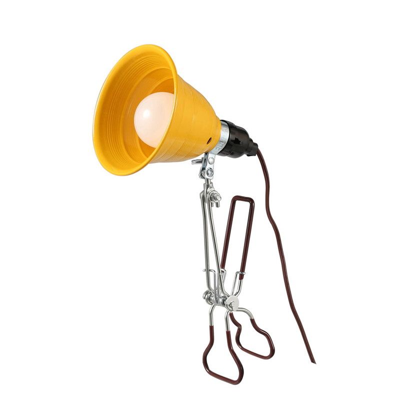 ダルトン/ALUMINUM CLIP LAMP S/YELLOW/DS-0630S/YL【07】【取寄】 店舗ディスプレイ・店内装飾 店舗家具・什器・収納 ライト・照明器具