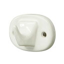 ダルトン/PORCELAIN SINGLE HOOK/Y-0617/1【08】 店舗ディスプレイ・店内装飾 壁掛け・ウォールデコ フック・ブラケット・バー