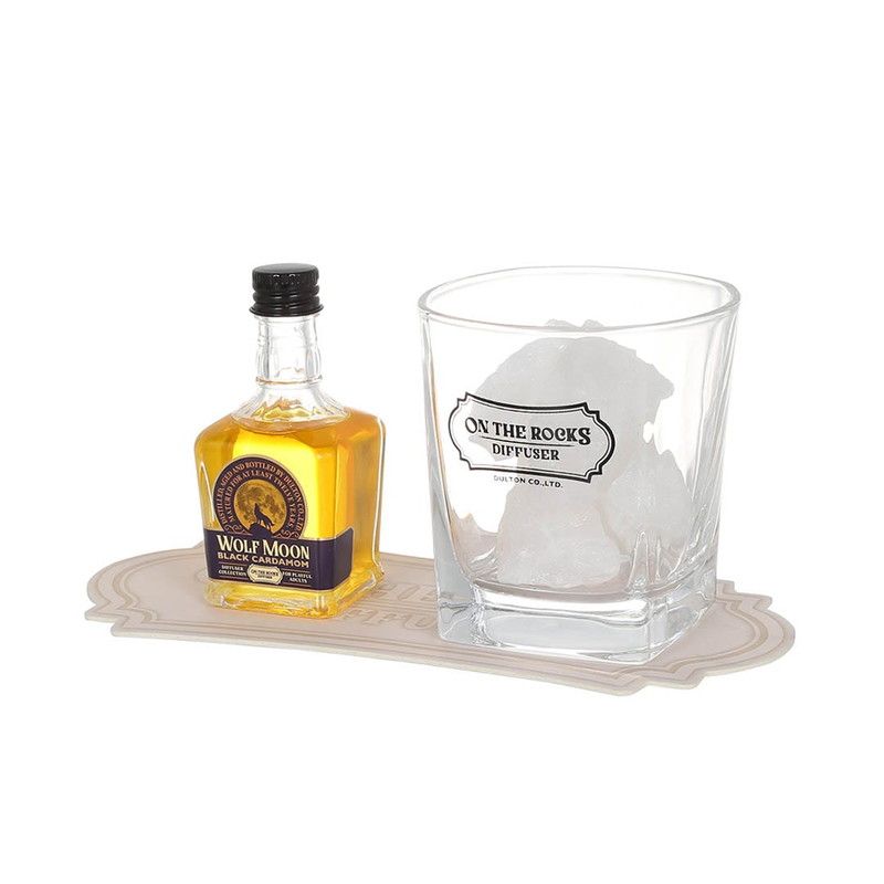 ダルトン/ON THE ROCKS DIFFUSER WOLF MOON/RS23-0577WM【08】 アロマストーン 完成品