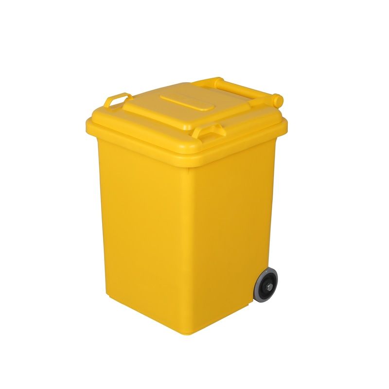 ダルトン/PLASTIC TRASH CAN 18L YELLOW/100-195YL 店舗ディスプレイ・店内装飾 雑貨 生活雑貨