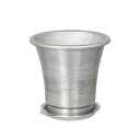 ダルトン/ALUMINUM POT M WITH SAUCER/NB-0462M【08】 ガーデニング・園芸用品 植木鉢・フラワーポット アイアン・ブリキ鉢