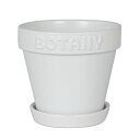 ダルトン/BOTANY POT 6 WHITE/G21-0395L/WT【08】 ガーデニング・園芸用品 植木鉢・フラワーポット 陶器・セラミック鉢