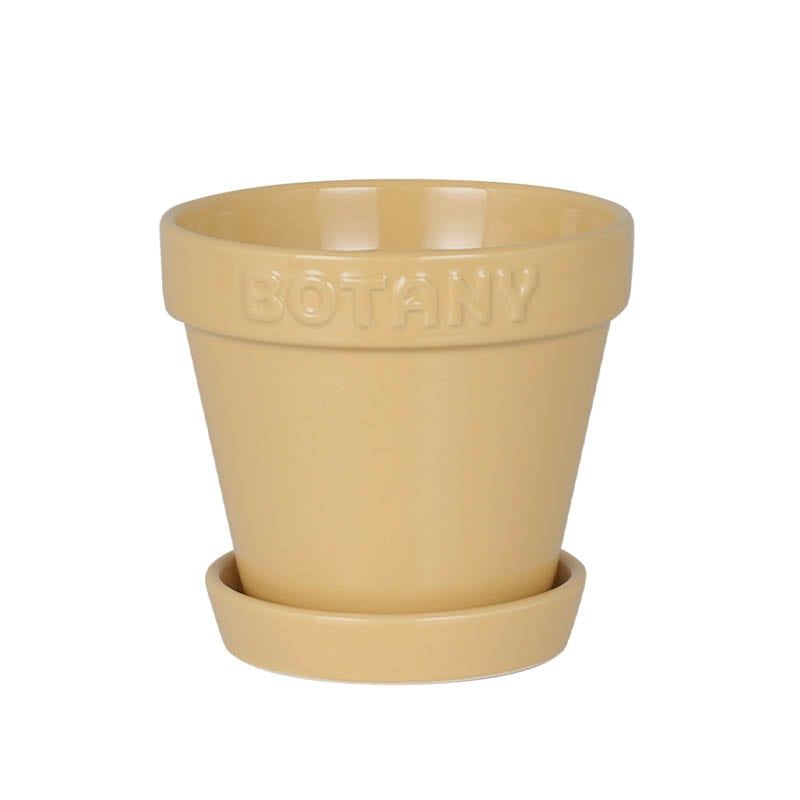 ダルトン/BOTANY POT 4 BEIGE/G21-0395S/BE【07】【取寄】[999個] ガーデニング・園芸用品 植木鉢・フラワーポット 陶器・セラミック鉢