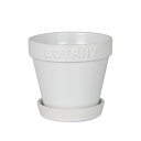 ダルトン/BOTANY POT 4 WHITE/G21-0395S/WT【08】 ガーデニング・園芸用品 植木鉢・フラワーポット 陶器・セラミック鉢
