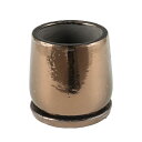 ダルトン/ROUND POT BRONZE M/G20-0196M/BZ【08】 ガーデニング・園芸用品 植木鉢・フラワーポット テラコッタ(素焼き)