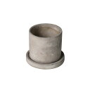 ダルトン/CEMENT POT ROUND S/G20-0219S【08】 ガーデニング・園芸用品 植木鉢・フラワーポット セメント鉢