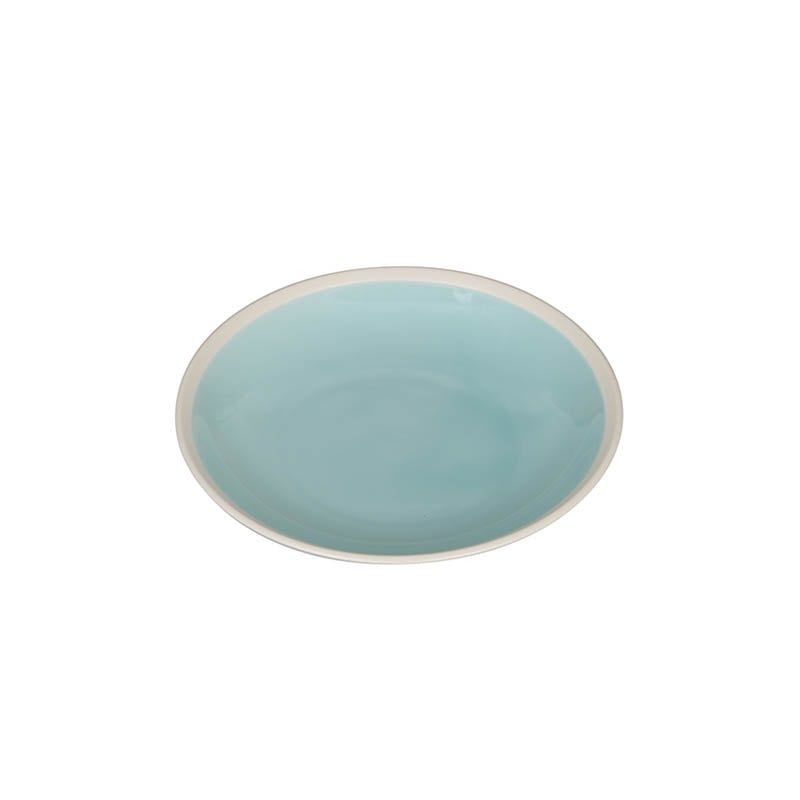 ȥ/CAKE PLATE WITH WHITE RIM TURQUOISE/K21-0324TQ07ۡڼ[5] Źޥǥץ쥤Ź  å