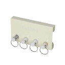 ダルトン/MAGNET KEY STORAGE IVORY/121-375IV【08】 店舗ディスプレイ・店内装飾 壁掛け・ウォールデコ フック・ブラケット・バー