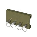 ダルトン/MAGNET KEY STORAGE OLIVE DRAB/121-375OV【08】 店舗ディスプレイ・店内装飾 壁掛け・ウォールデコ フック・ブラケット・バー