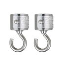 ダルトン/MAGNETIC HOOK SET OF 2 CHROME/B520-329CR【08】 店舗ディスプレイ・店内装飾 壁掛け・ウォールデコ フック・ブラケット・バー