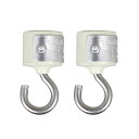 ダルトン/MAGNETIC HOOK SET OF 2 IVORY/B520-329IV【08】 店舗ディスプレイ・店内装飾 壁掛け・ウォールデコ フック・ブラケット・バー