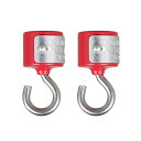 ダルトン/MAGNETIC HOOK SET OF 2 RED/B520-329RD【08】 店舗ディスプレイ・店内装飾 壁掛け・ウォールデコ フック・ブラケット・バー
