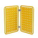 ダルトン/MINI PEGBOARD YELLOW/120-363YL【08】 店舗ディスプレイ・店内装飾 店舗インテリア・雑貨 小物入れ・トレー