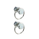 ダルトン/BOLT AND NUT MAGNET SET OF 2/Y926-1235【08】 店舗ディスプレイ・店内装飾 壁掛け・ウォールデコ フック・ブラケット・バー