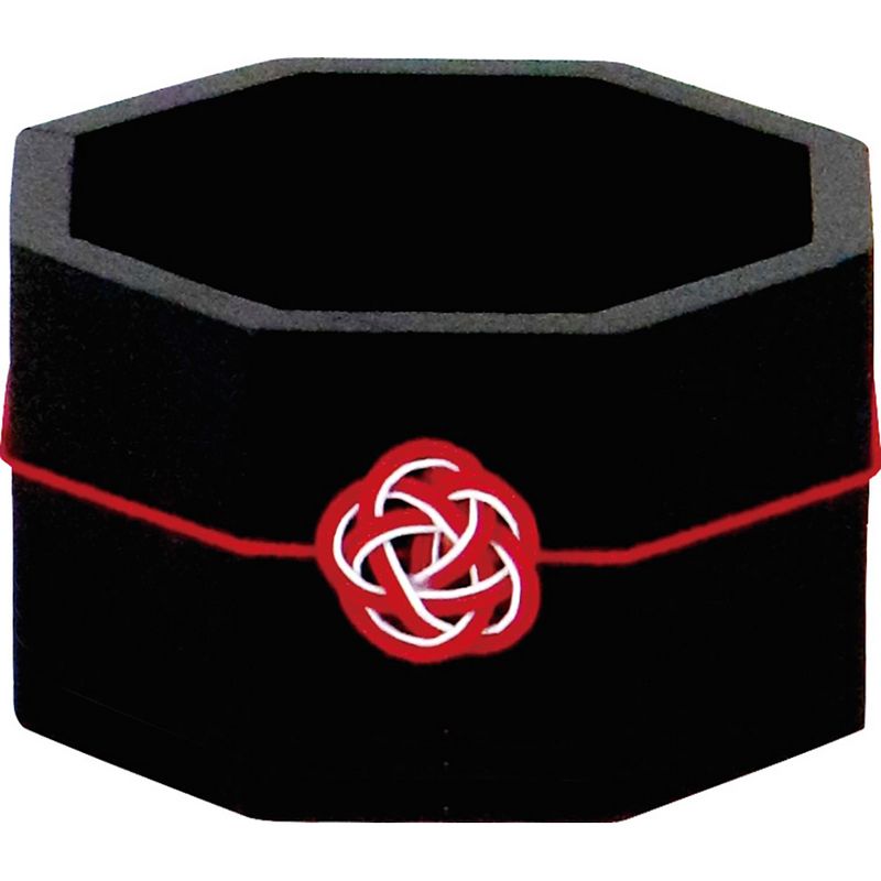 FourSeasons/梅水引の八角縁起 黒/MN-160B【01】 花器、リース 花器・花瓶 木製花器