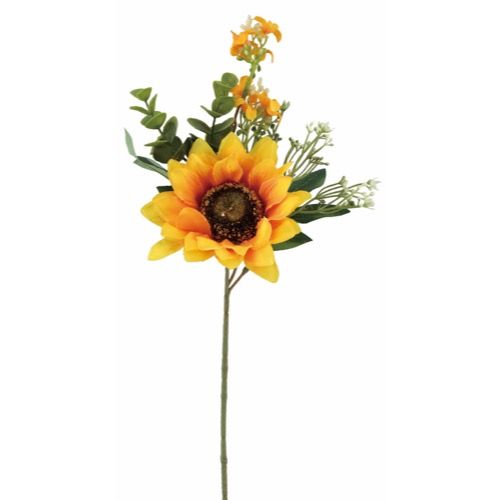 【造花】ビバ工芸/VA-2539 サンフラワーミッ/VA-2539【01】 造花（アーティフィシャルフラワー） 造花 ..