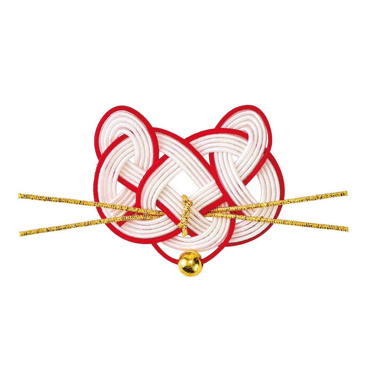 東京堂/水引ねこ #103 紅白/MH000521-103【01】 花資材・フローリスト道具 デコレーションパーツ・素材 水引