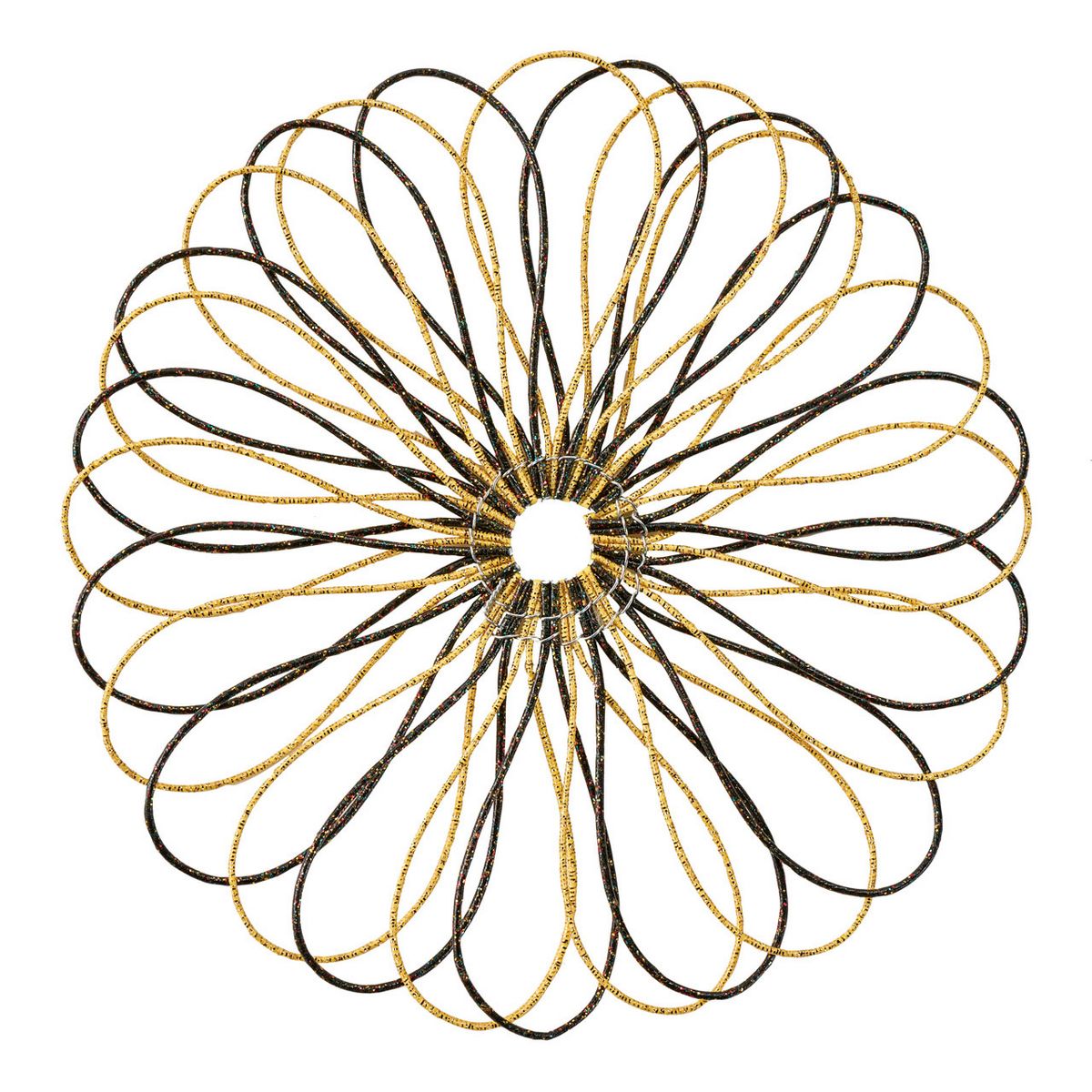 東京堂/水引花菊飾り #20 黒/金/MH000551-020【01】 花資材・フローリスト道具 デコレーションパーツ・素材 水引