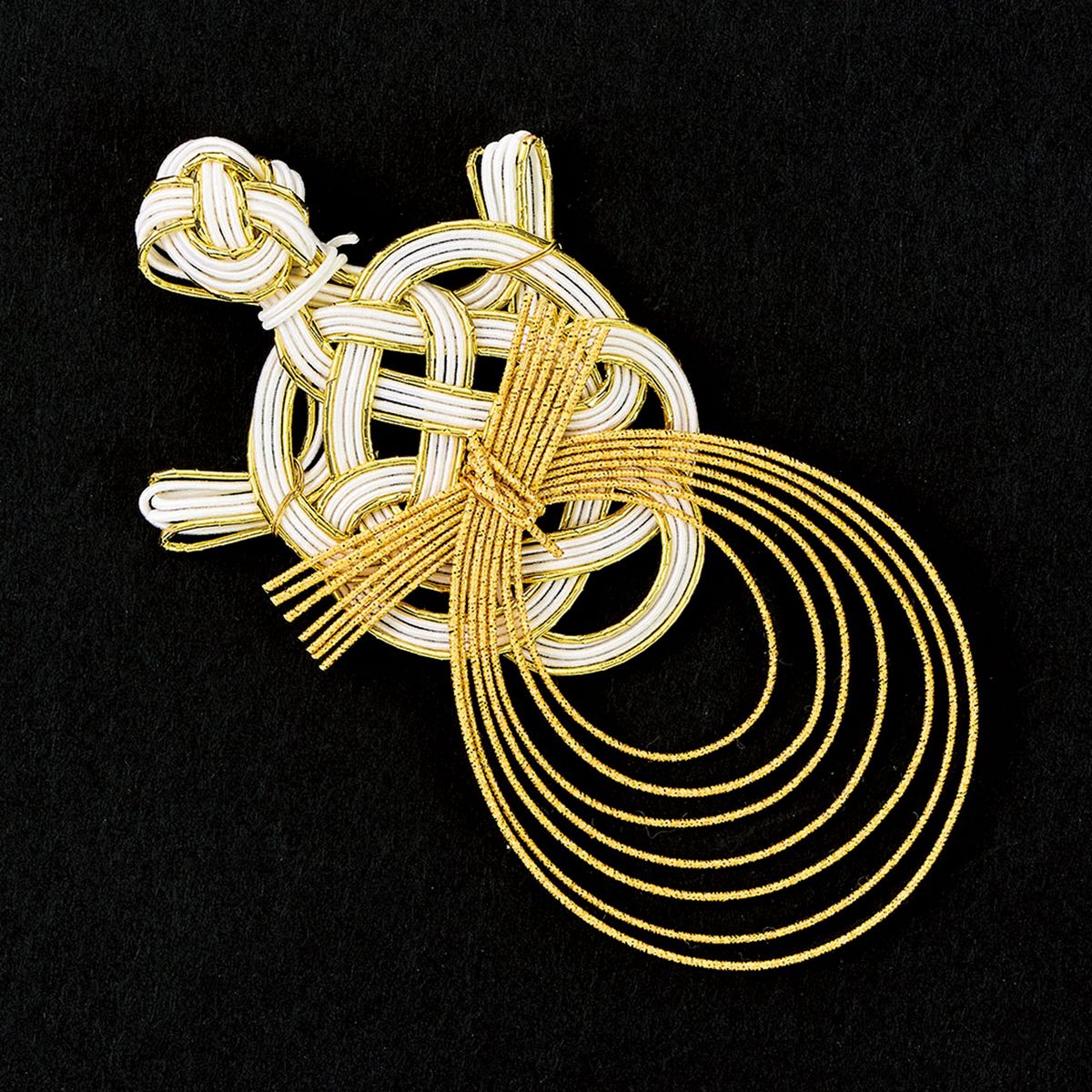 東京堂/淡金丸尾亀 白淡金/XJ000162【01】 花資材・フローリスト道具 デコレーションパーツ・素材 水引