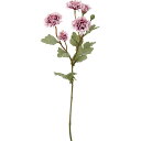【造花】YDM/クレールジニアスプレー ダークラベンダー/FD-0147D/L【01】 造花(アーティフィシャルフラワー) 造花 花材「さ行」 ジニア